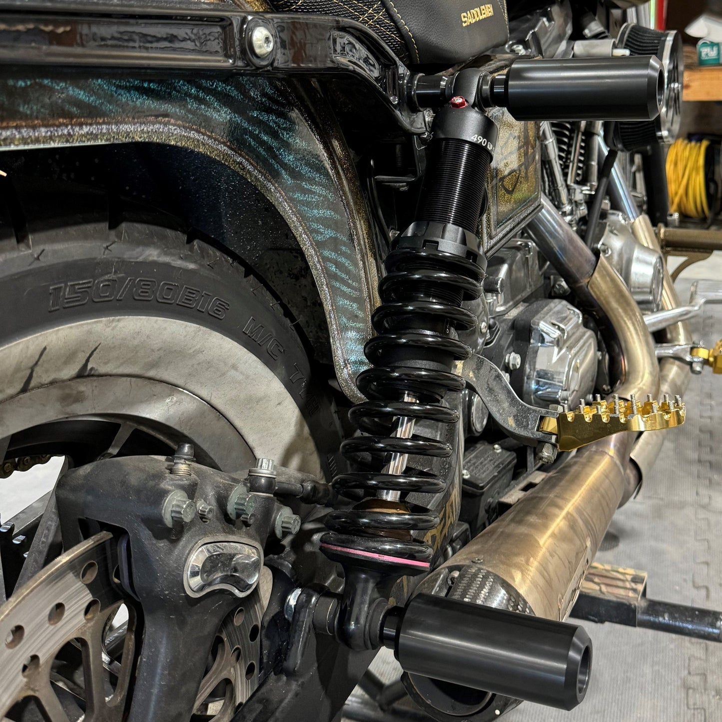 Dyna Lower Shock Sliders