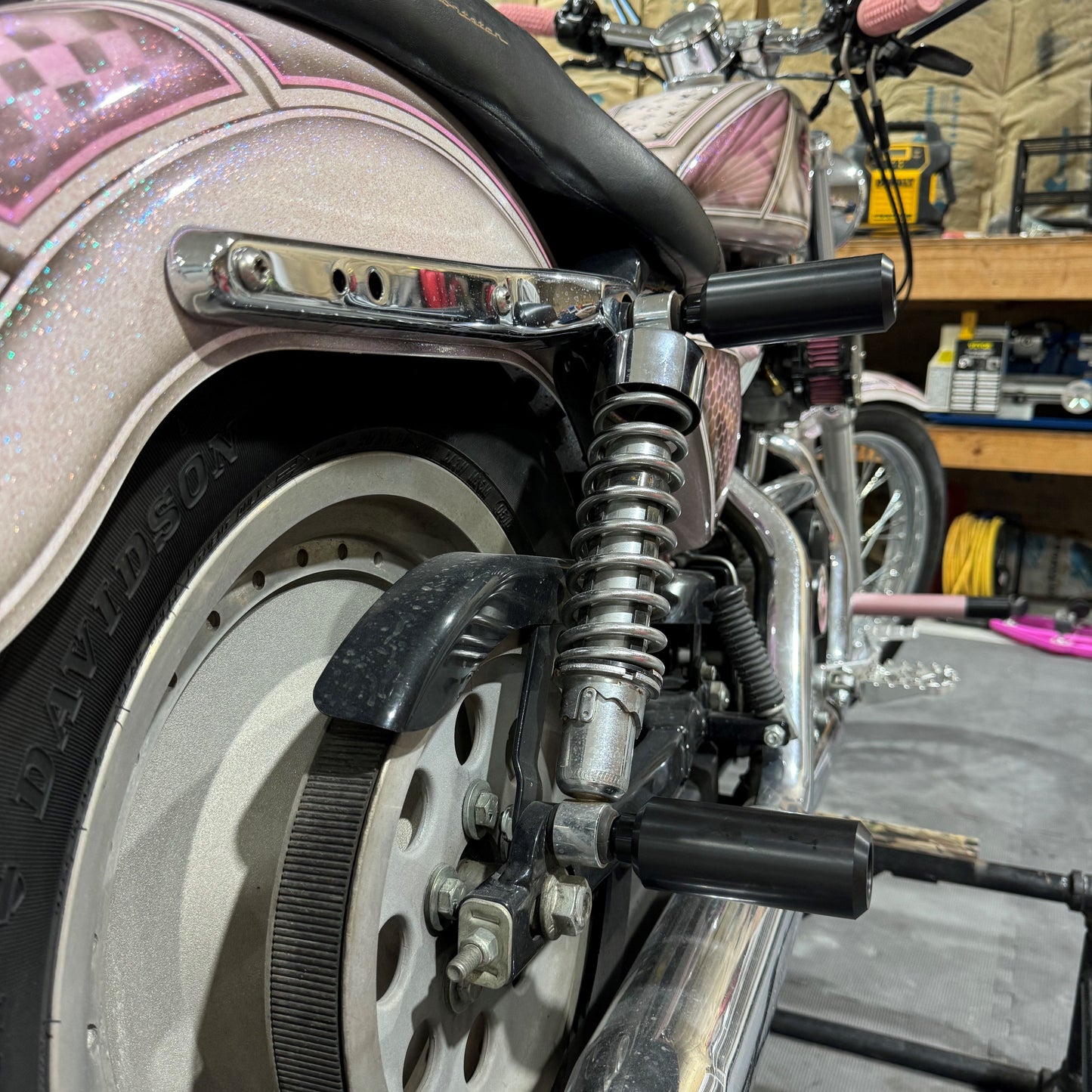 Sportster Lower Shock Slider